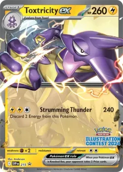 Toxtricity ex #215 · Pokémon