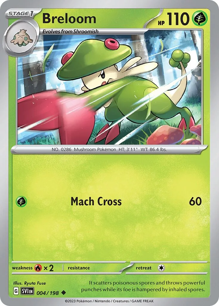 Breloom 「SVI 004/198」「EN」