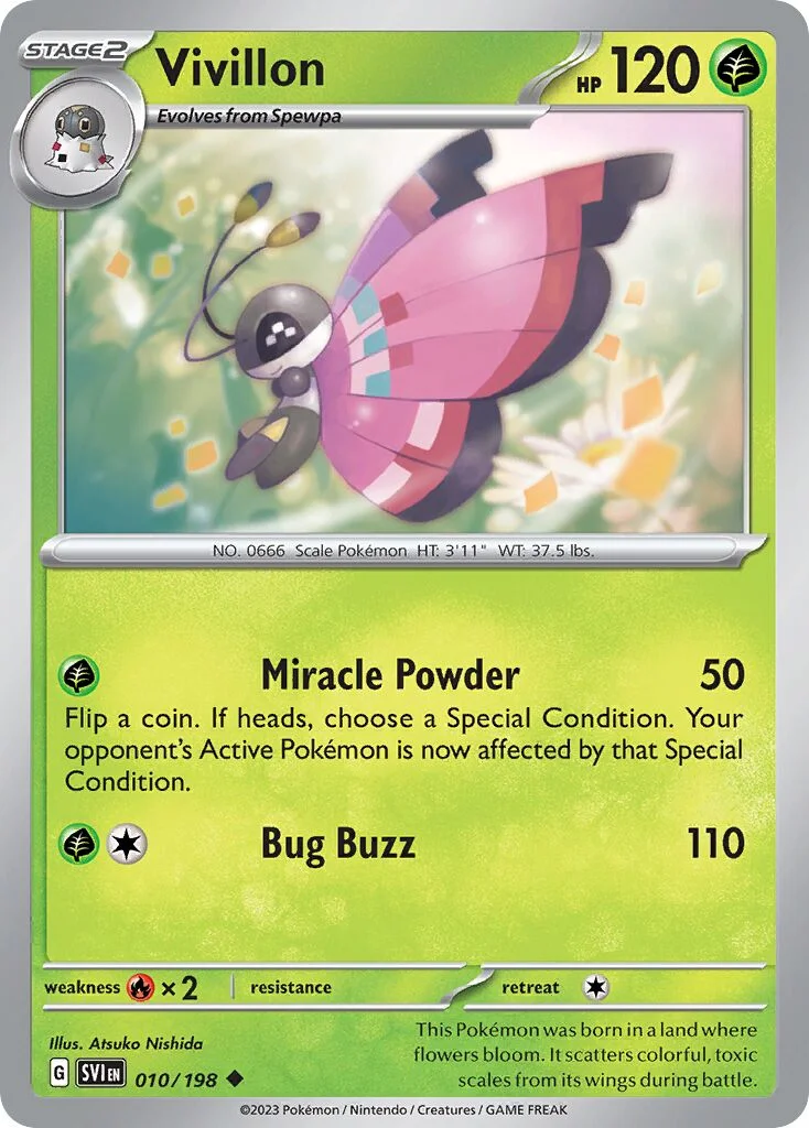 Vivillon 「SVI 010/198」「EN」