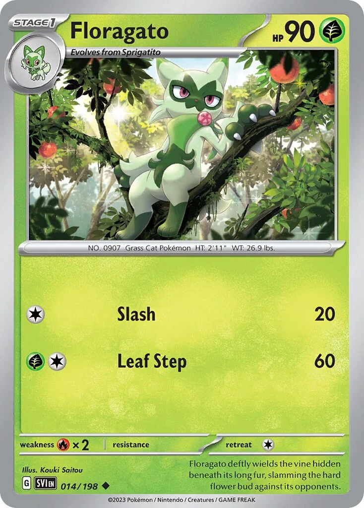 Floragato 「SVI 014/198」「EN」