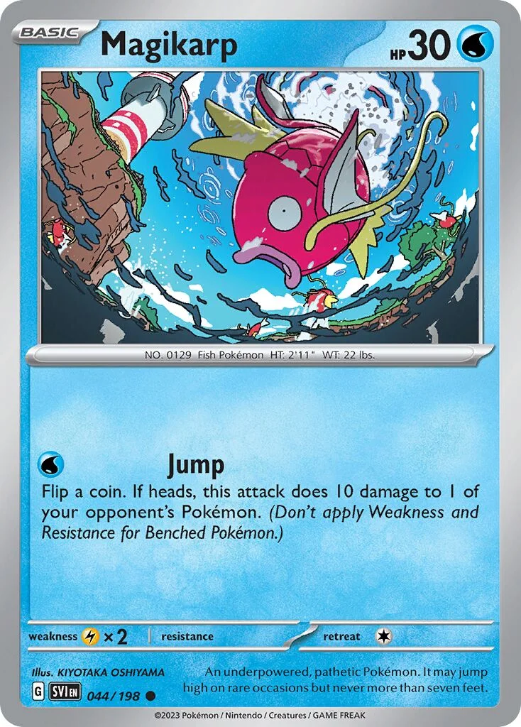 Magikarp 「SVI 044/198」「EN」