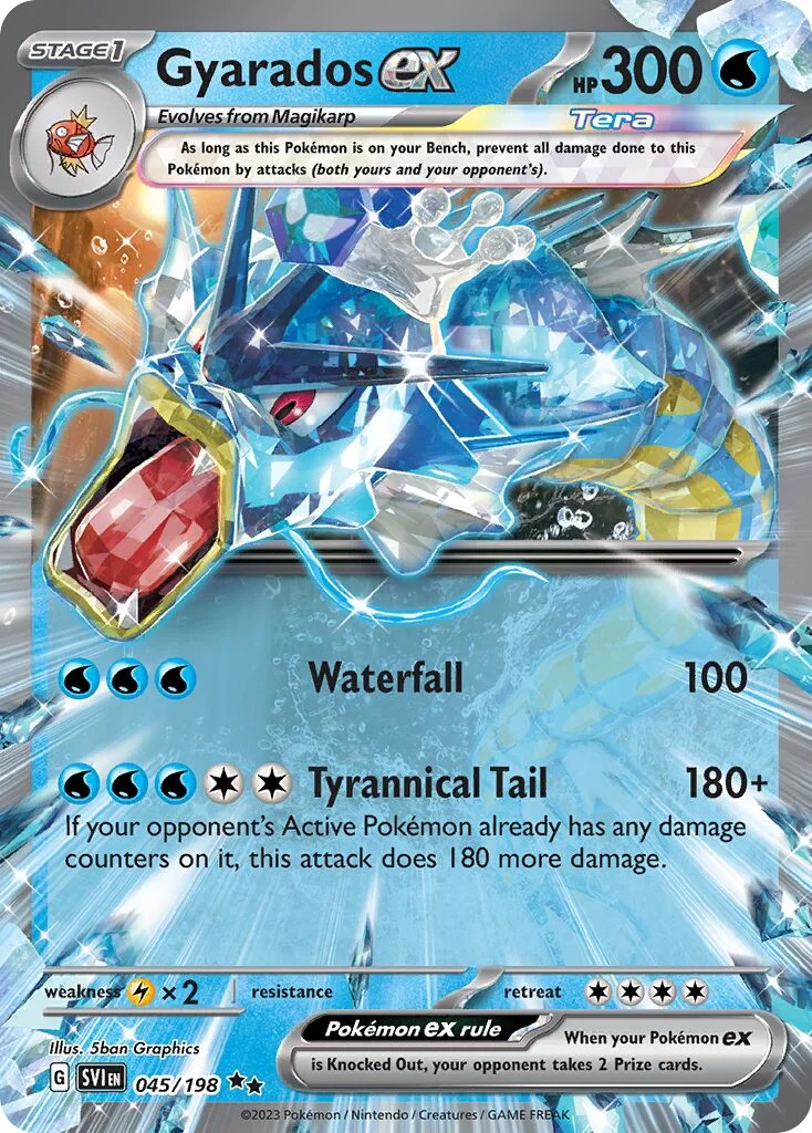 Gyarados ex 「SVI 045/198」「EN」