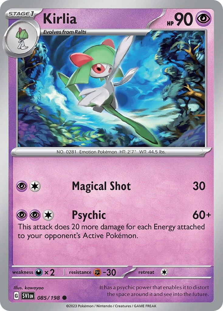 Kirlia 「SVI 085/198」「EN」