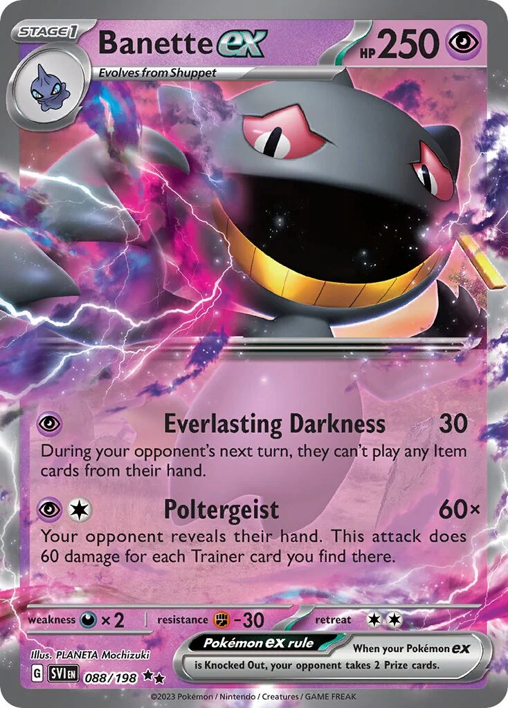 Banette ex 「SVI 088/198」「EN」