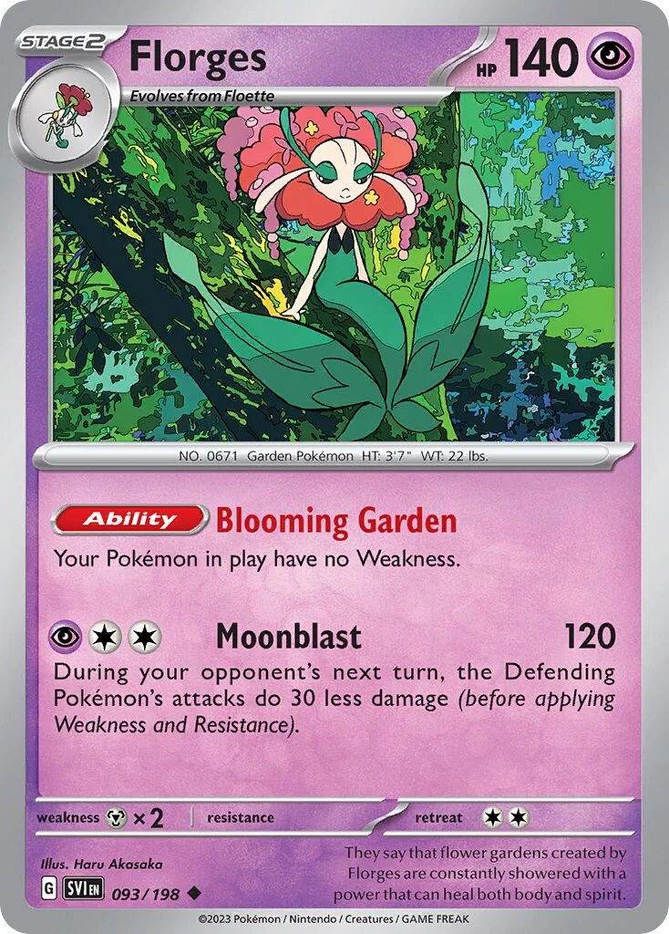 Florges 「SVI 093/198」「EN」