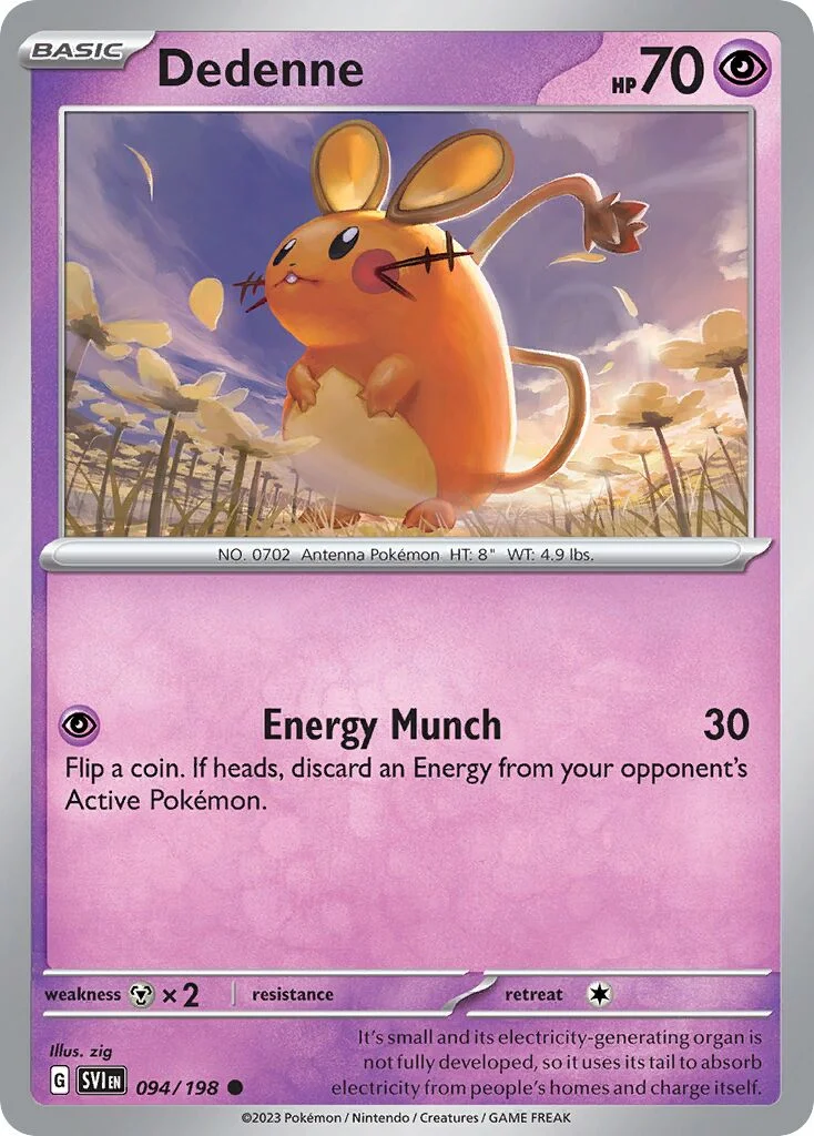 Dedenne 「SVI 094/198」「EN」
