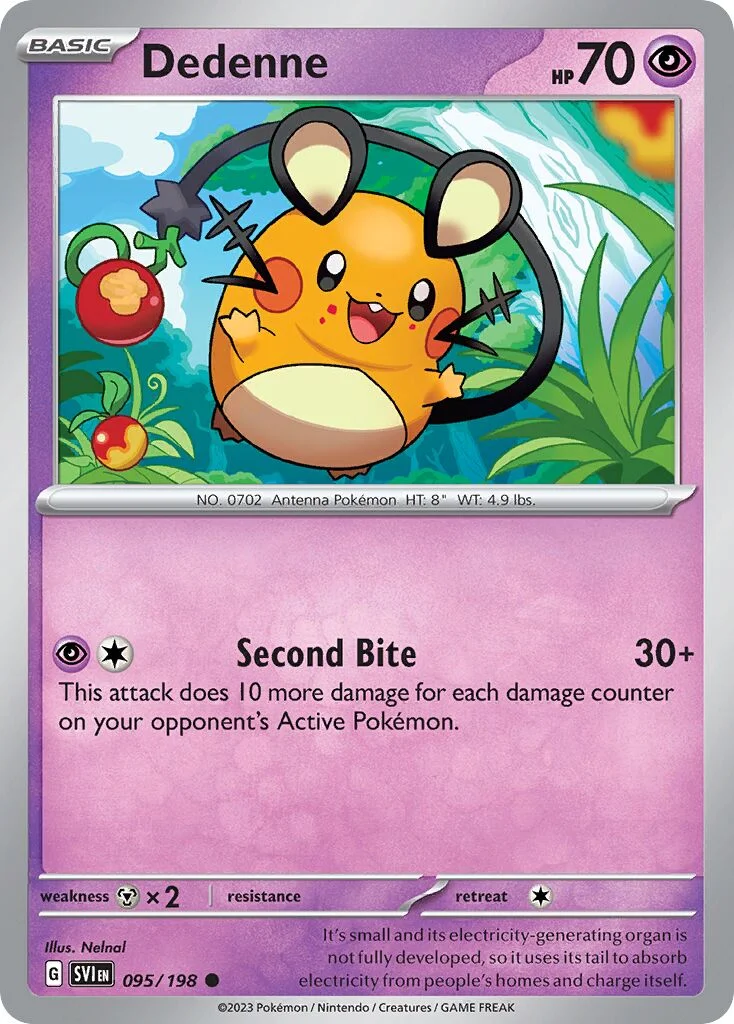 Dedenne 「SVI 095/198」「EN」