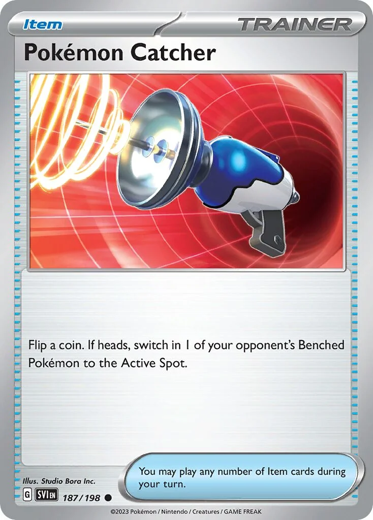 Pokémon Catcher 「SVI 187/198」「EN」