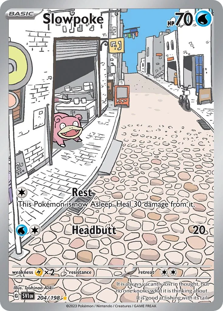 Slowpoke 「SVI 204/198」「EN」