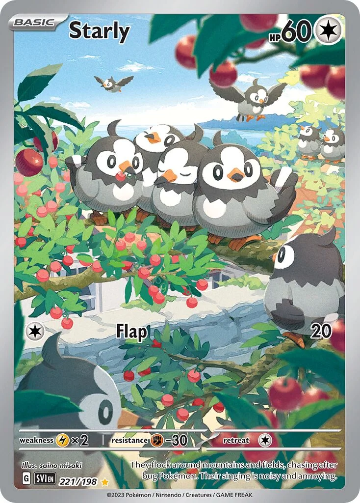 Starly 「SVI 221/198」「EN」