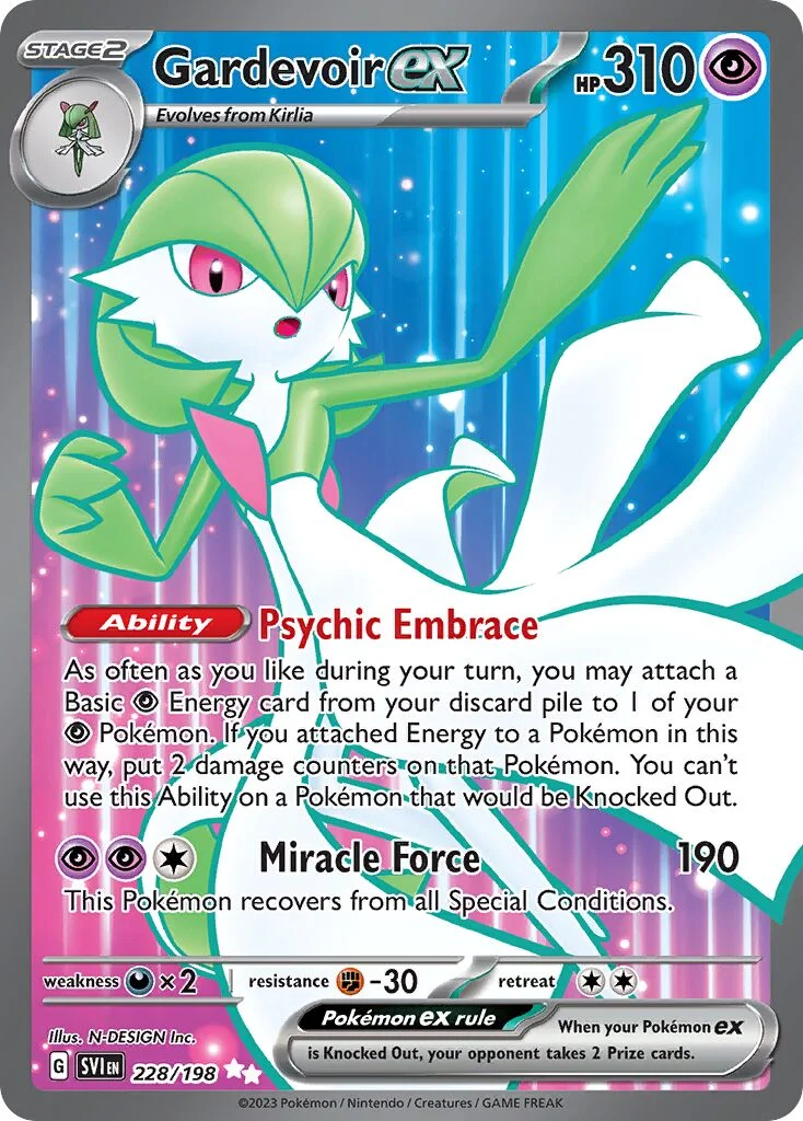 Gardevoir ex 「SVI 228/198」「EN」