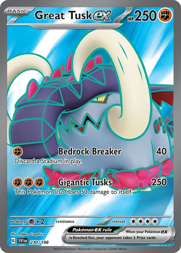 Great Tusk ex 「SVI 230/198」「EN」
