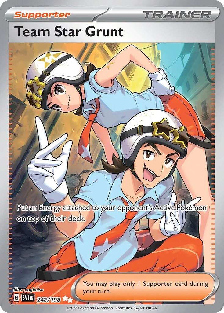 Team Star Grunt 「SVI 242/198」「EN」