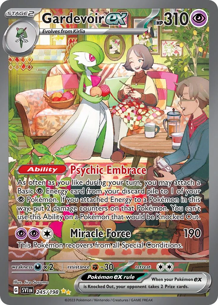 Gardevoir ex 「SVI 245/198」「EN」