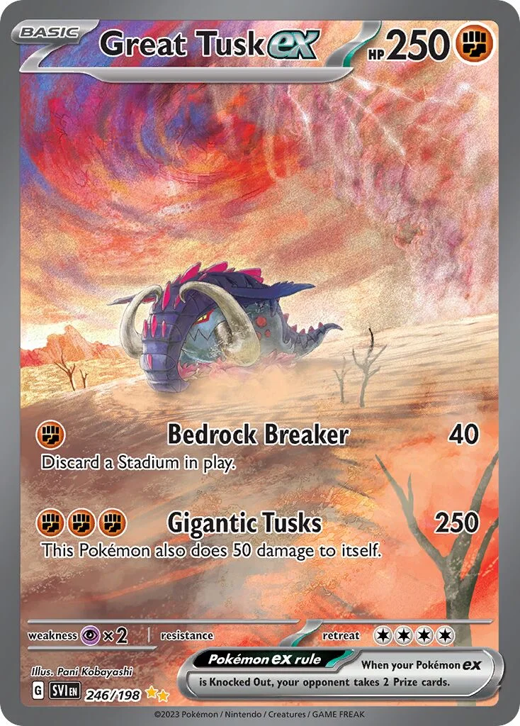 Great Tusk ex 「SVI 246/198」「EN」