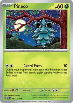Pineco #001/198 · Pokémon