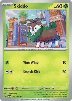 Skiddo #011/198 · Pokémon