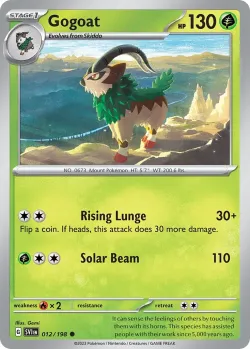 Gogoat #012/198 · Pokémon