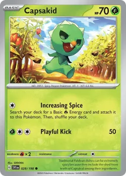 Capsakid #028/198 · Pokémon
