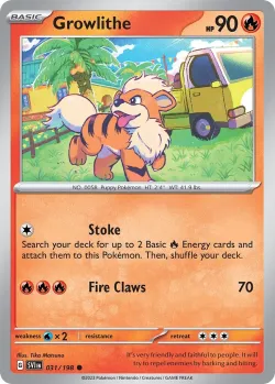 Growlithe #031/198 · Pokémon