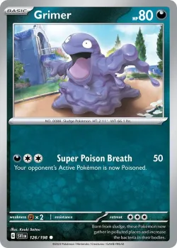 Grimer #126/198 · Pokémon