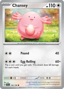 Chansey #144/198 · Pokémon