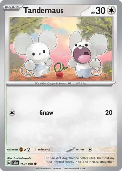 Tandemaus #159/198 · Pokémon