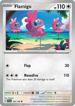 Flamigo #165/198 · Pokémon