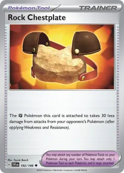 Rock Chestplate #192/198 · Pokémon
