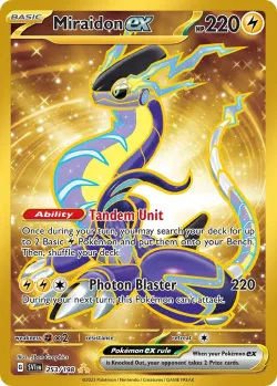 Miraidon ex 「SVI 253/198」「EN」