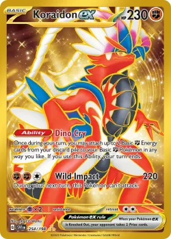 Koraidon ex 「SVI 254/198」「EN」