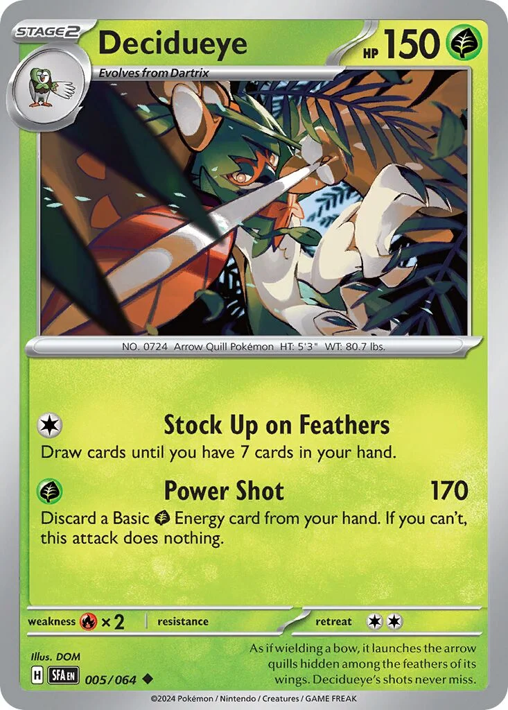 Decidueye 「SFA 005/064」「EN」