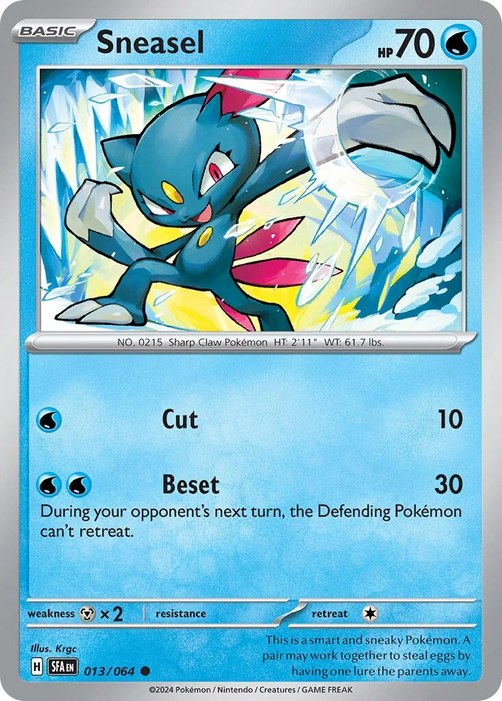 Sneasel 「SFA 013/064」「EN」