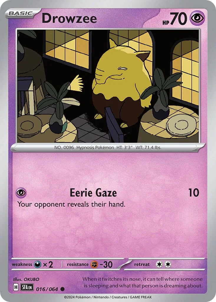 Drowzee 「SFA 016/064」「EN」