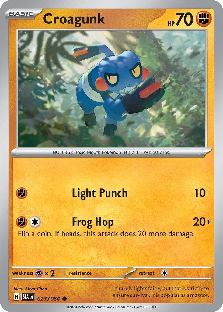 Croagunk 「SFA 023/064」「EN」
