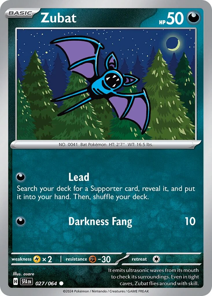 Zubat 「SFA 027/064」「EN」