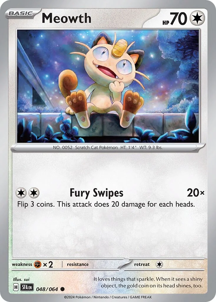 Meowth 「SFA 048/064」「EN」