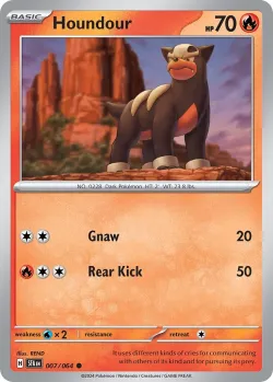 Houndour #007/064 · Pokémon