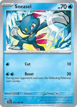 Sneasel #013/064 · Pokémon