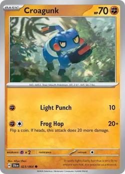 Croagunk #023/064 · Pokémon