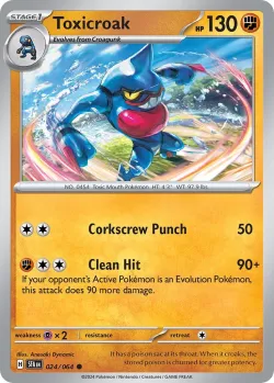 Toxicroak #024/064 · Pokémon