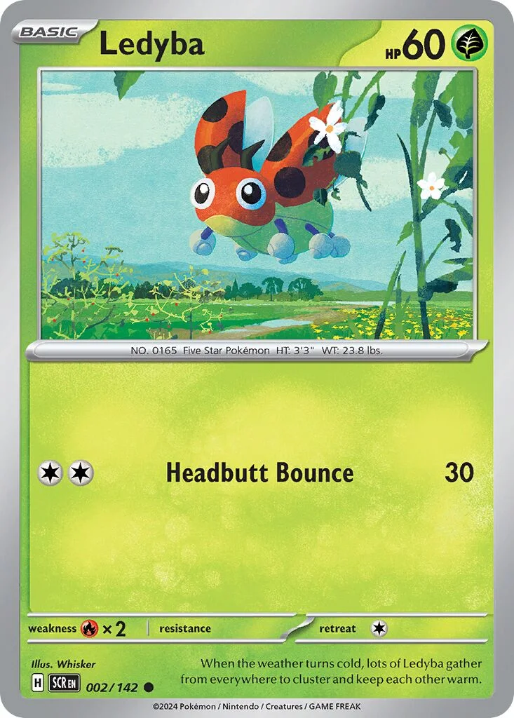 Ledyba 「SCR 002/142」「EN」