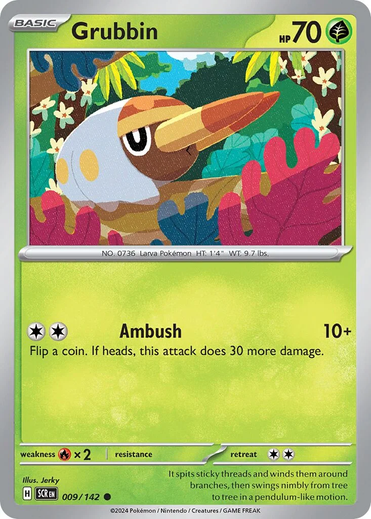 Grubbin 「SCR 009/142」「EN」