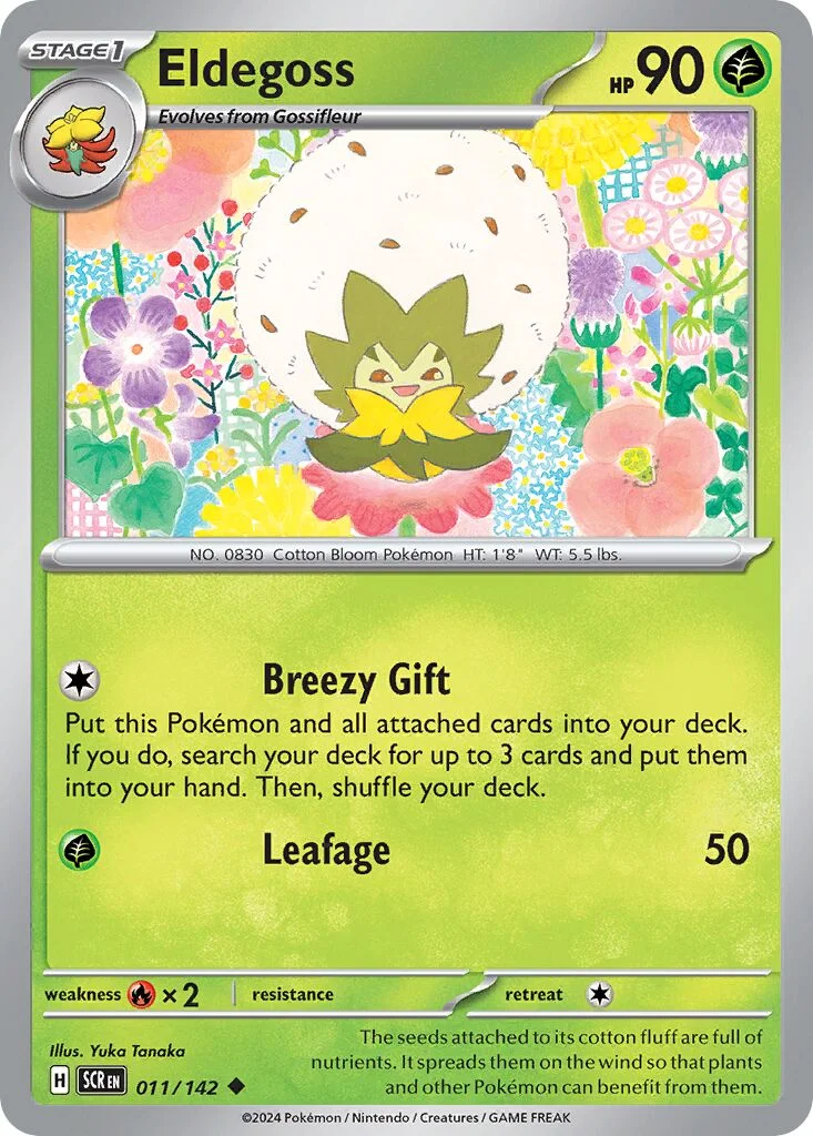 Eldegoss 「SCR 011/142」「EN」