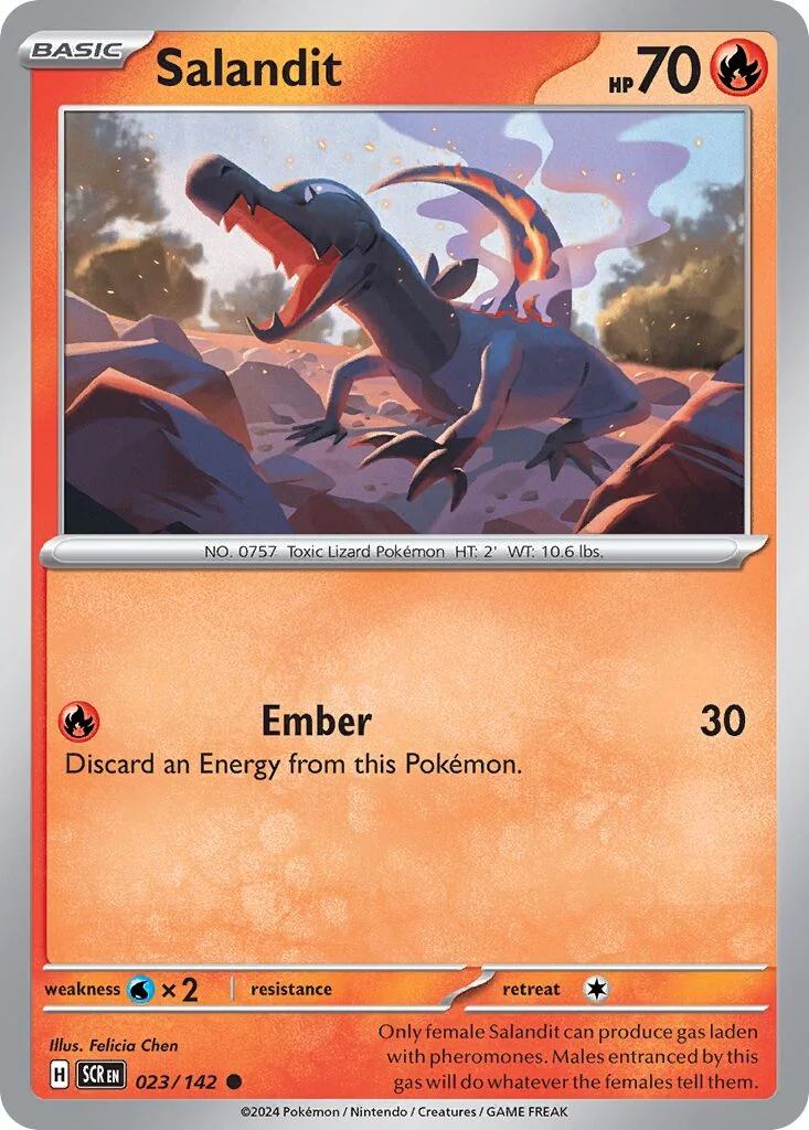 Salandit 「SCR 023/142」「EN」