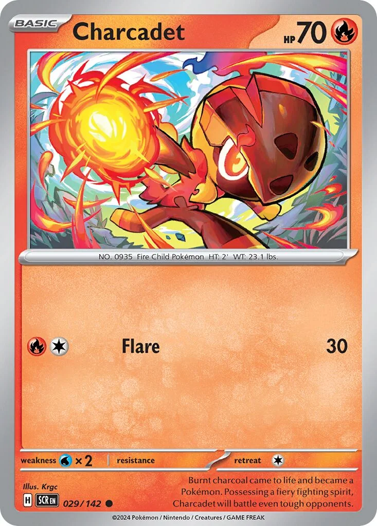 Charcadet 「SCR 029/142」「EN」