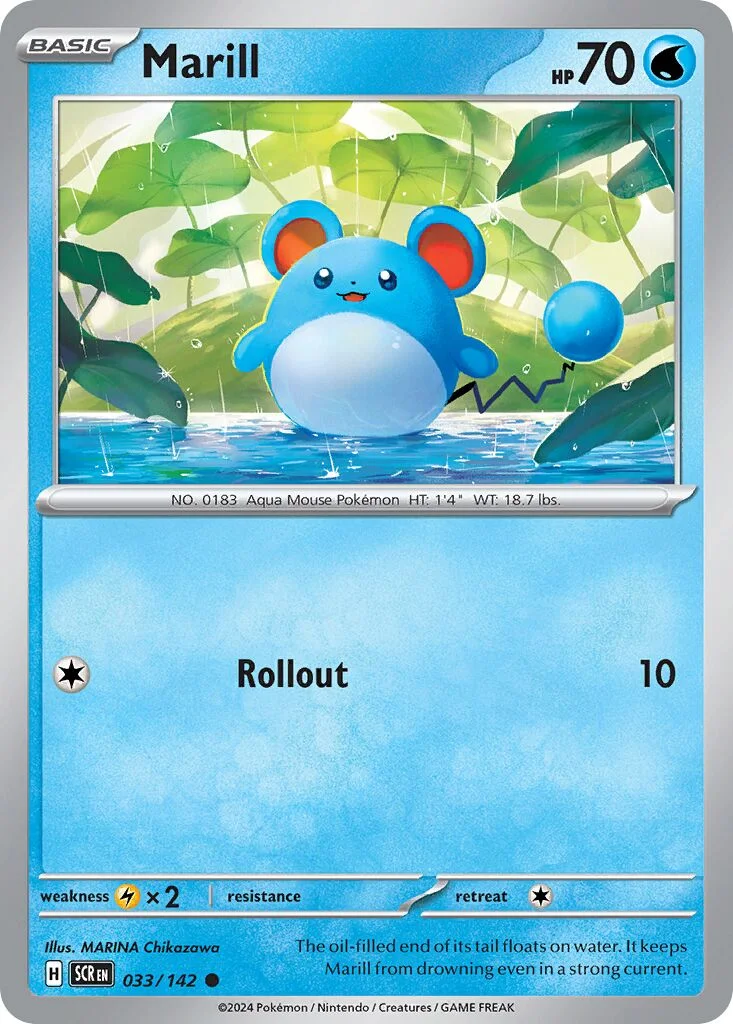 Marill 「SCR 033/142」「EN」