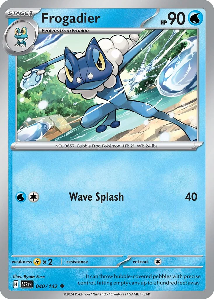 Frogadier 「SCR 040/142」「EN」