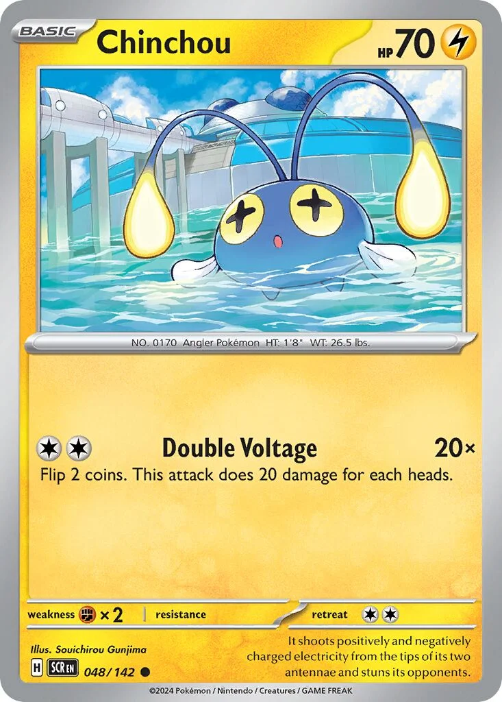 Chinchou 「SCR 048/142」「EN」