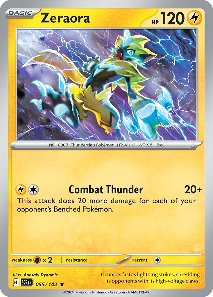Zeraora 「SCR 055/142」「EN」